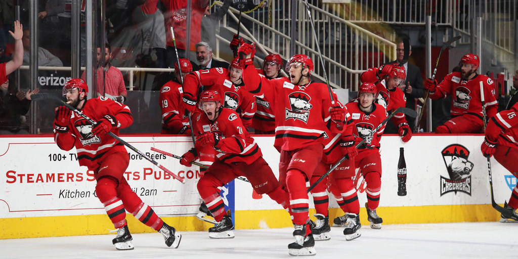 Checkers Come Back to win game 1 of playoffs
