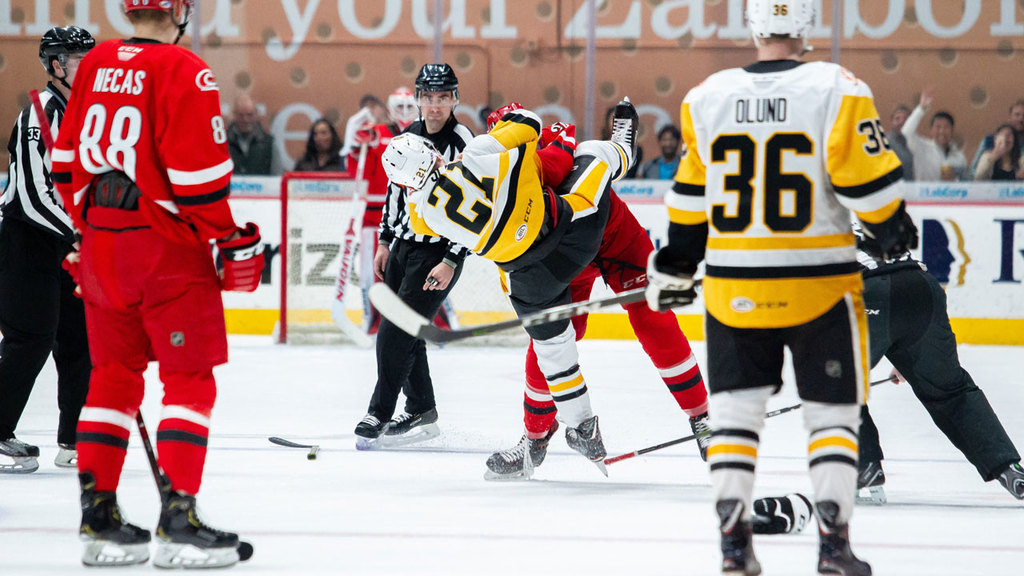 Checkers Begin Home Stand with 5-1 Loss to Penguins