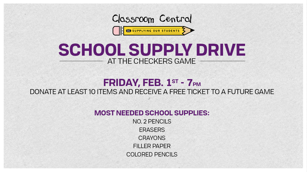 Classroom Central School Supply Drive