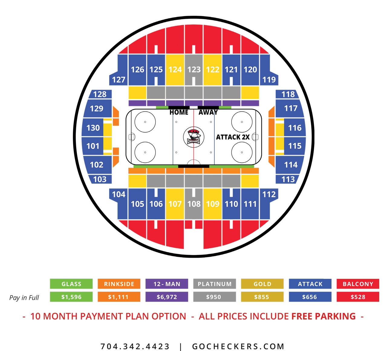 Season Tickets Charlotte Checkers Hockey