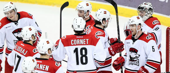 Charlotte Checkers at Oklahoma City Barons