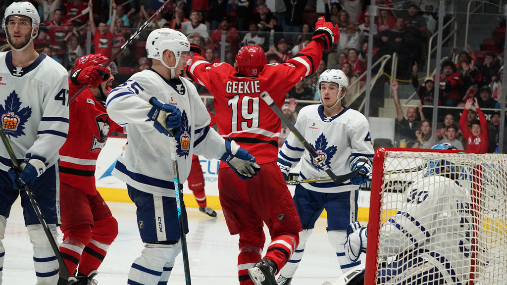 Morgan Geekie Scores in Double Overtime to Send Checkers to Calder Cup Finals
