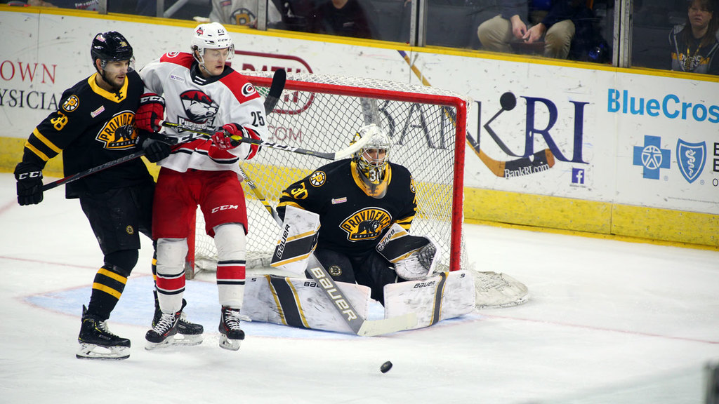 Checkers Earn Point with Late Goal in Providence - Charlotte