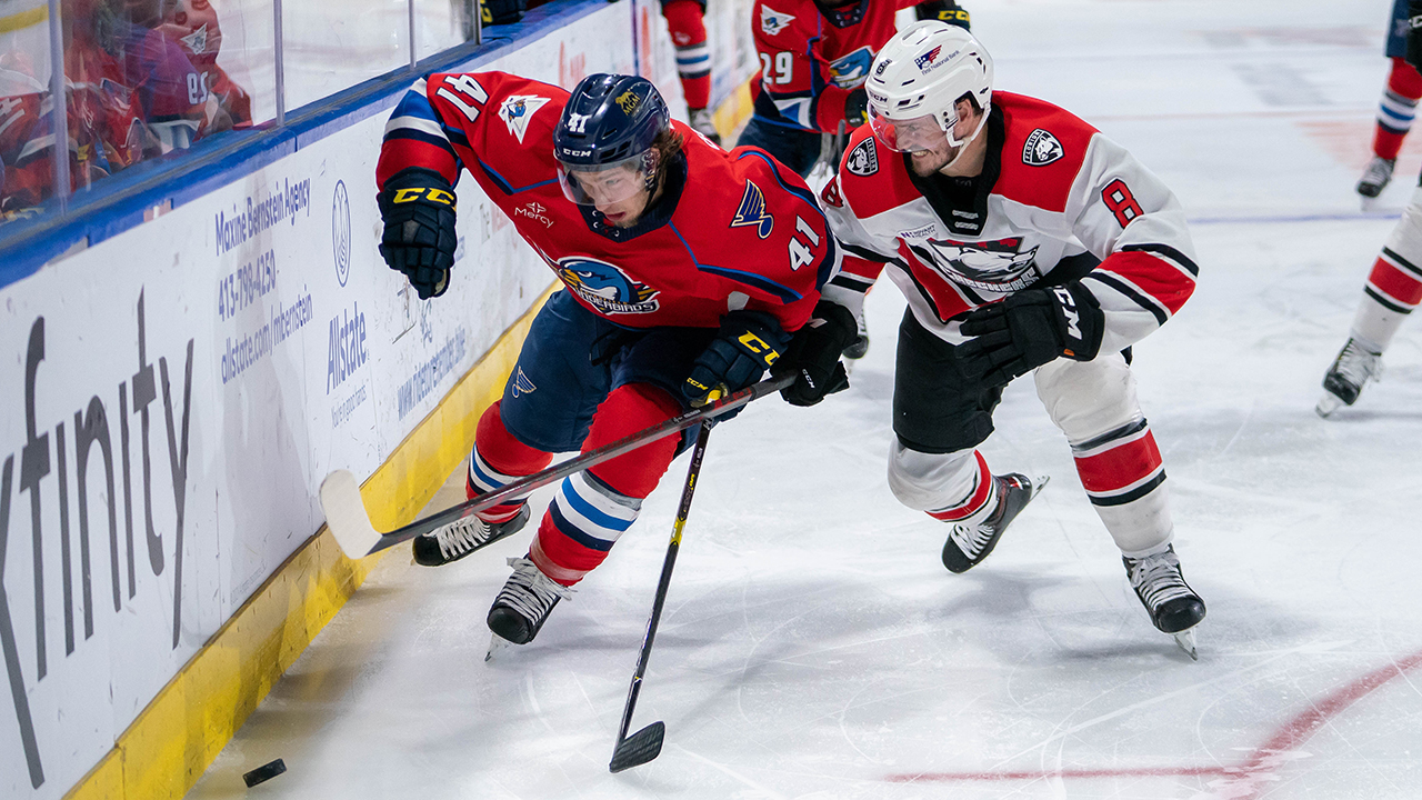 Checkers Fall In 2-0 Hole After Late Loss in Springfield - Charlotte Checkers Hockey
