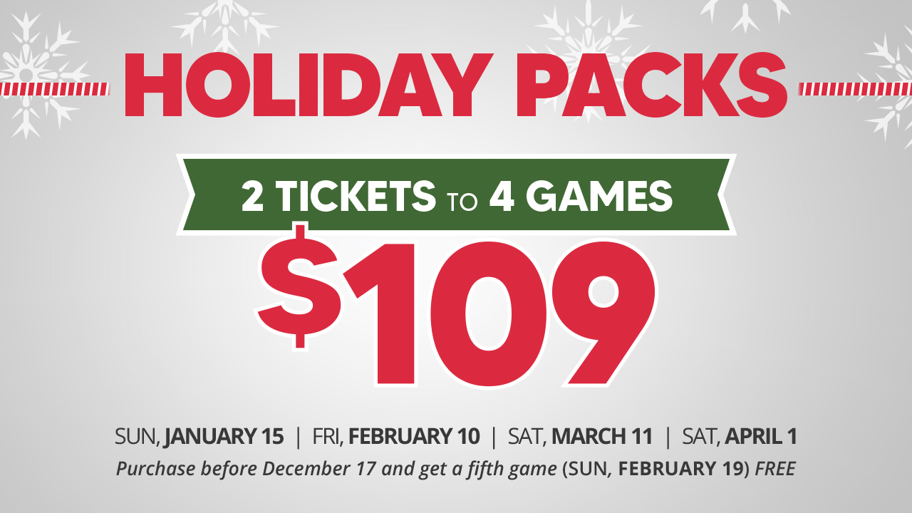Charlotte Checkers holiday packs