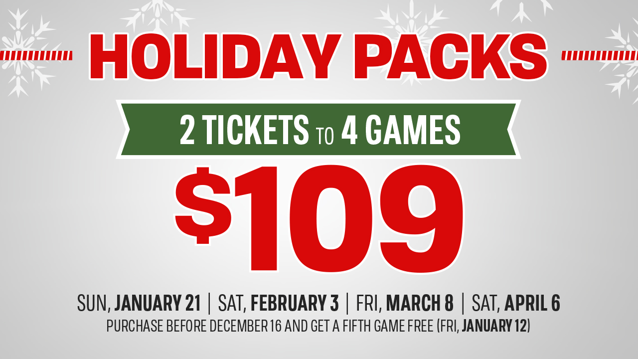 Charlotte Checkers holiday packs