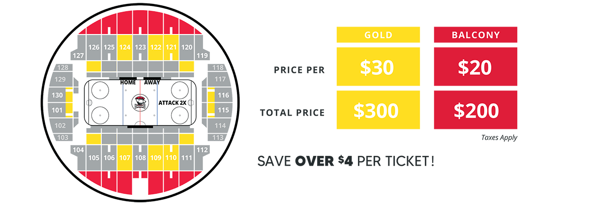 Season Tickets - Charlotte Checkers Hockey 