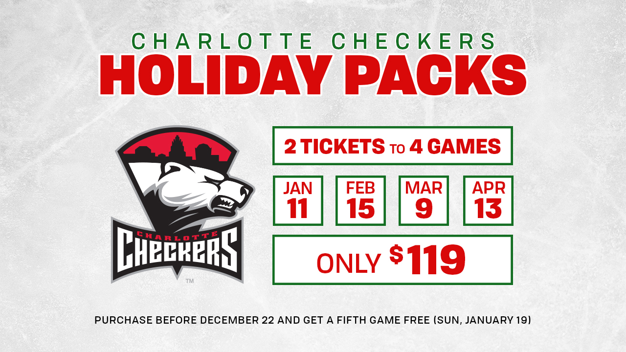 Charlotte Checkers winter packs