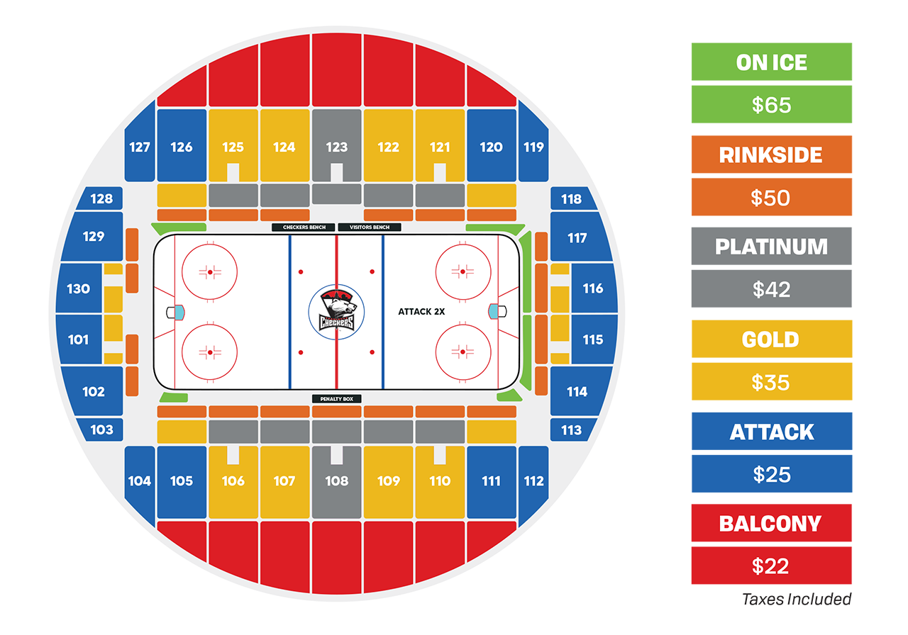 Charlotte Checkers Group Ticket Pricing