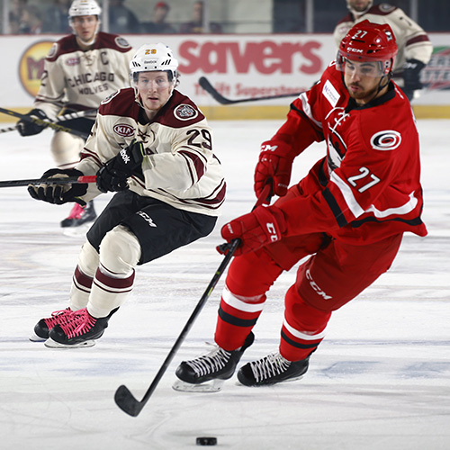 Charlotte Checkers Chicago Wolves