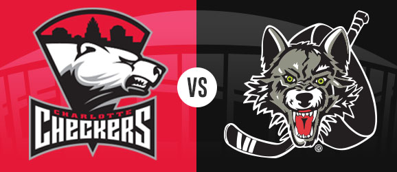 Charlotte Checkers vs. Chicago Wolves