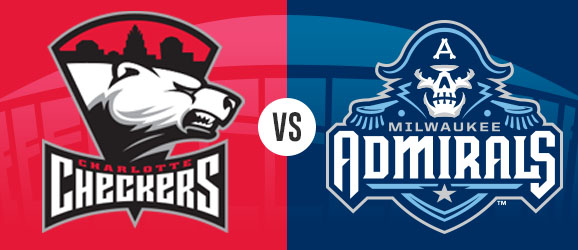 Charlotte Checkers Milwaukee Admirals