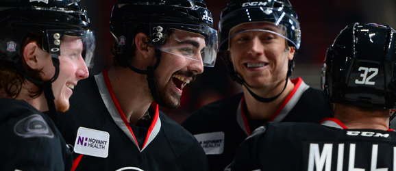 Charlotte Checkers celebration