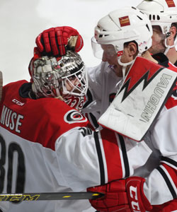 Charlotte Checkers Oklahoma City Barons