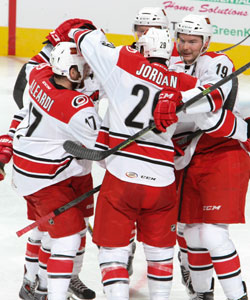 Charlotte Checkers vs. Hamilton Bulldogs