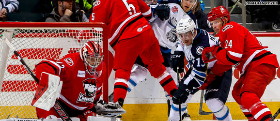 Charlotte Checkers at Manitoba Moose