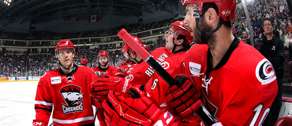 Charlotte Checkers at Hershey Bears