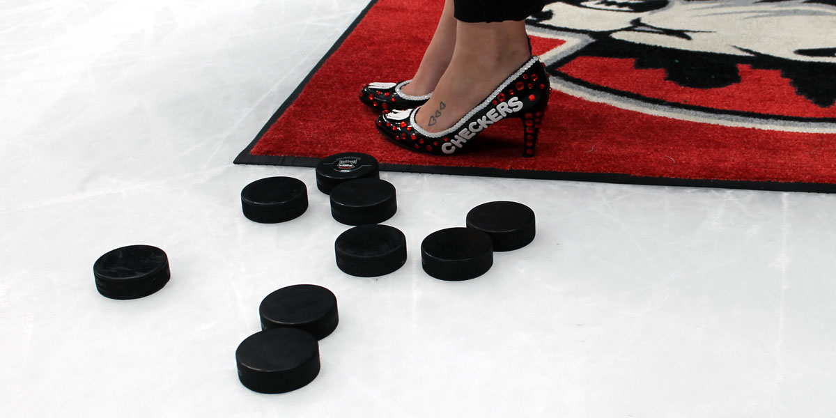 Charlotte Checkers Hockey and Heels