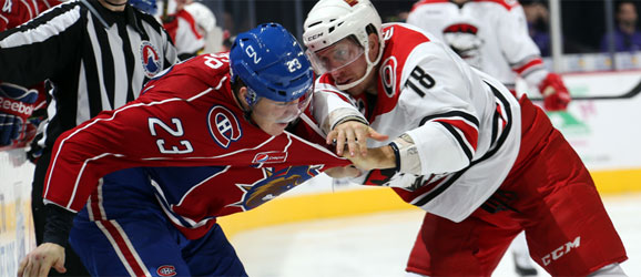 Charlotte Checkers vs. Hamilton Bulldogs