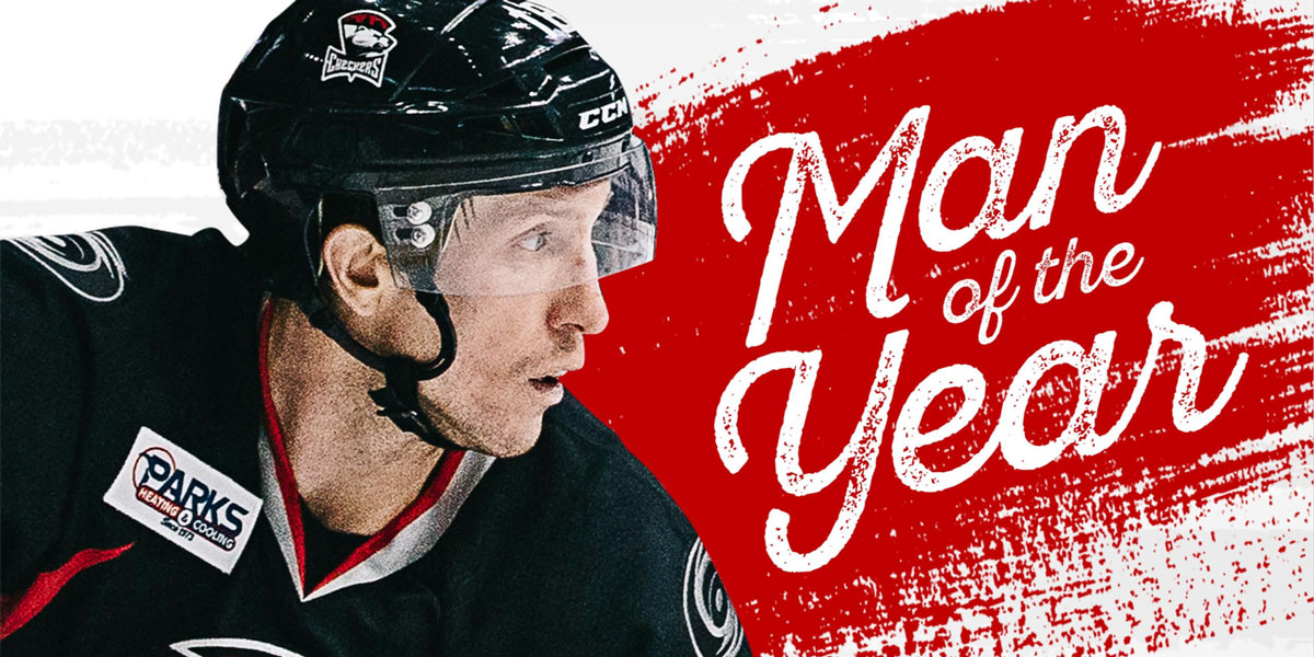 Kyle Hagel Named Checkers' Man of the Year in the Community