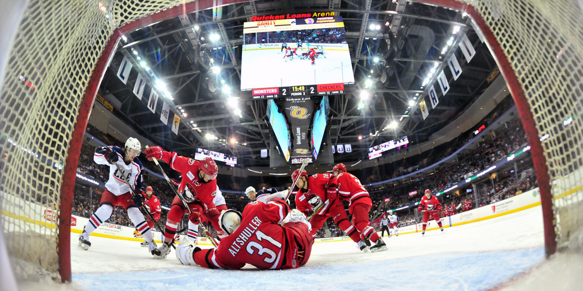 Charlotte Checkers Lake Erie Monsters