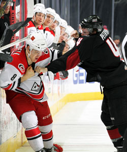 Charlotte Checkers Lake Erie Monsters