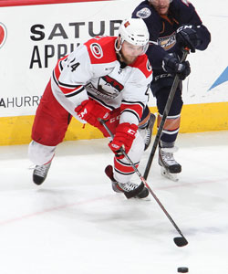 Charlotte Checkers vs. Oklahoma City Barons