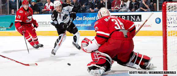 Charlotte Checkers at Milwaukee Admirals