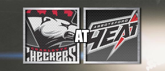 Charlotte Checkers at Abbotsford Heat