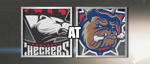 Charlotte Checkers at Hamilton Bulldogs