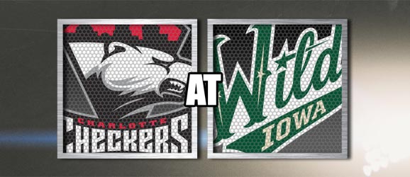 Charlotte Checkers at Iowa Wild