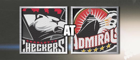 Charlotte Checkers at Norfolk Admirals