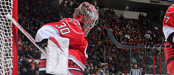 Cam Ward Charlotte Checkers