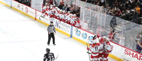 Charlotte Checkers vs. San Antonio Rampage