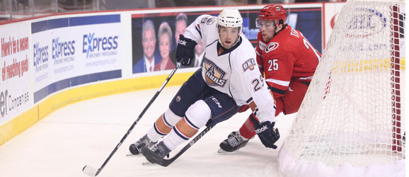 Charlotte Checkers vs. Oklahoma City Barons