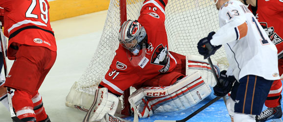 Charlotte Checkers vs. Oklahoma City Barons