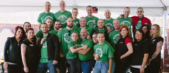 Charlotte Checkers St. Baldrick's Fundraiser