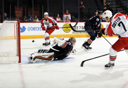 Charlotte Checkers vs. Oklahoma City Barons