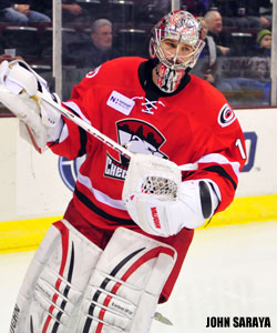 Cam Ward Charlotte Checkers