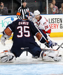 Charlotte Checkers vs. Oklahoma City Barons