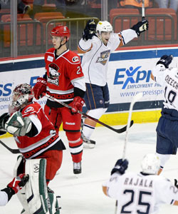 Charlotte Checkers vs. Oklahoma City Barons