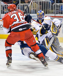 Charlotte Checkers vs. Peoria Rivermen