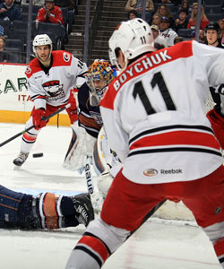 Charlotte Checkers vs. Oklahoma City Barons