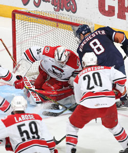 Charlotte Checkers Oklahoma City Barons