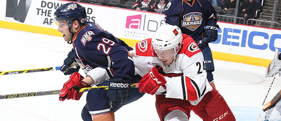 Charlotte Checkers Oklahoma City Barons