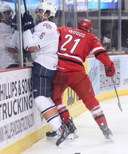 Charlotte Checkers Oklahoma City Barons