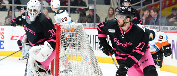 Charlotte Checkers PInk in the Rink