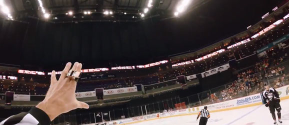 Charlotte Checkers AHL Referee GoPro Video