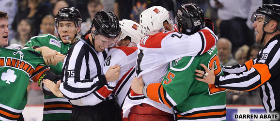 Charlotte Checkers San Antonio Rampage