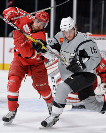 Charlotte Checkers at San Antonio Rampage